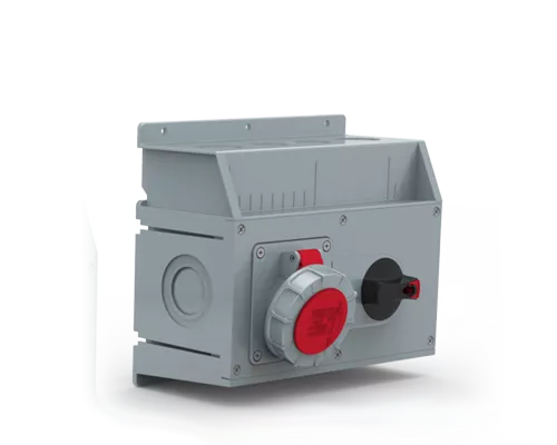 Industrial socket 16A/32A IP67 Modular Combination